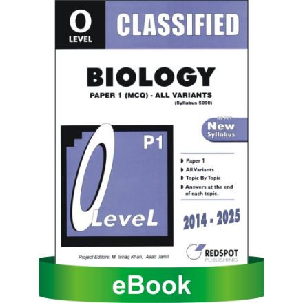 Picture of O Level Classified Biology P1 (All Variants)
